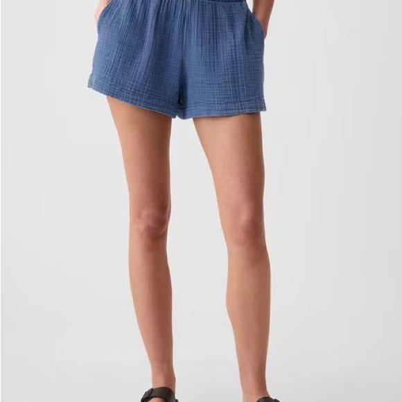 Gap crinkle gauze easy shorts - Picture 2 of 5